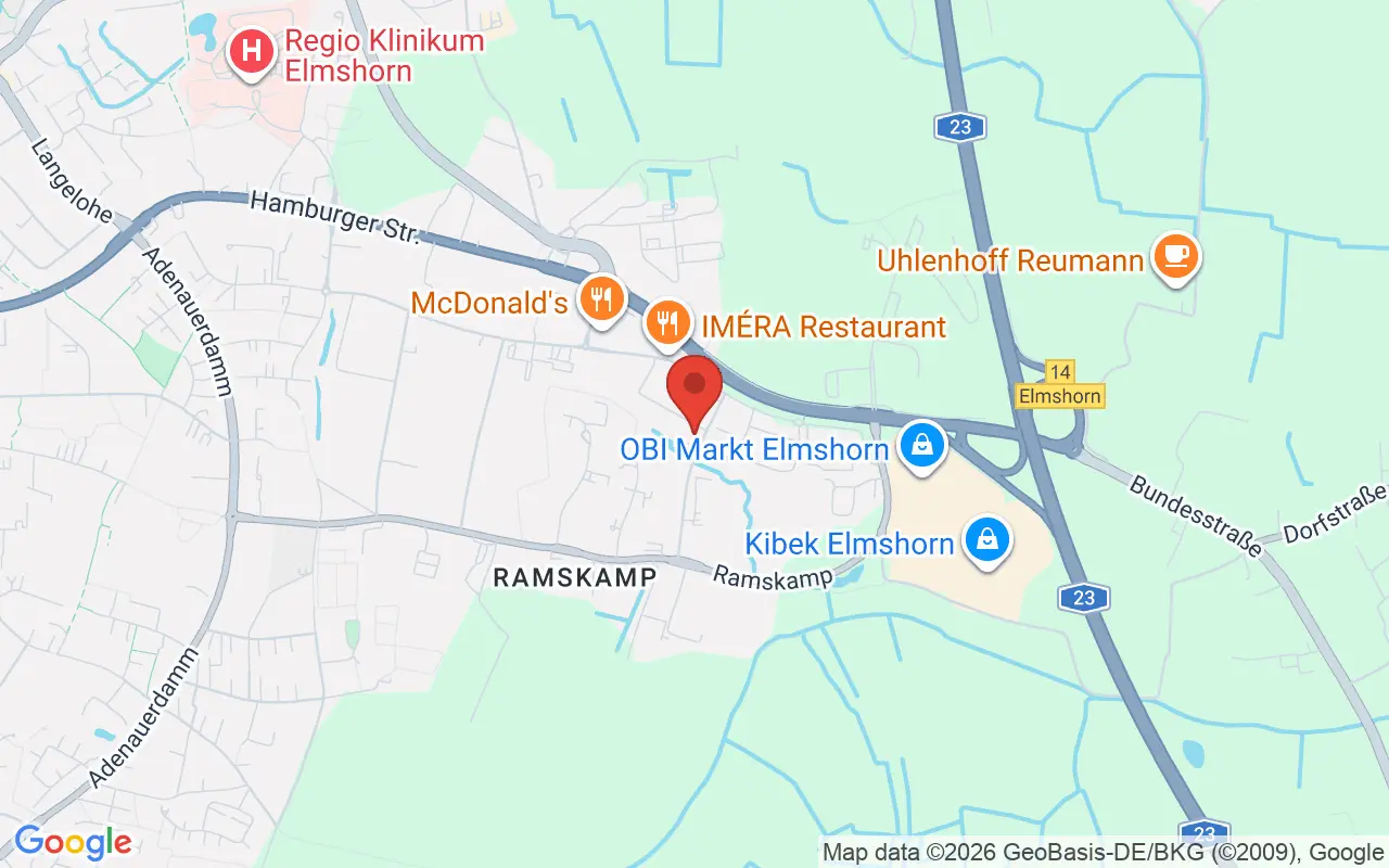 Zulassungsstelle Elmshorn auf der Karte