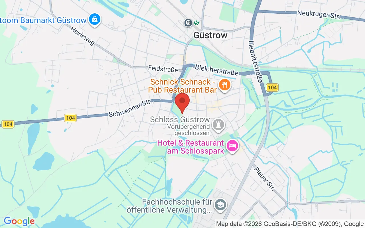 Zulassungsstelle Rostock Kreis auf der Karte