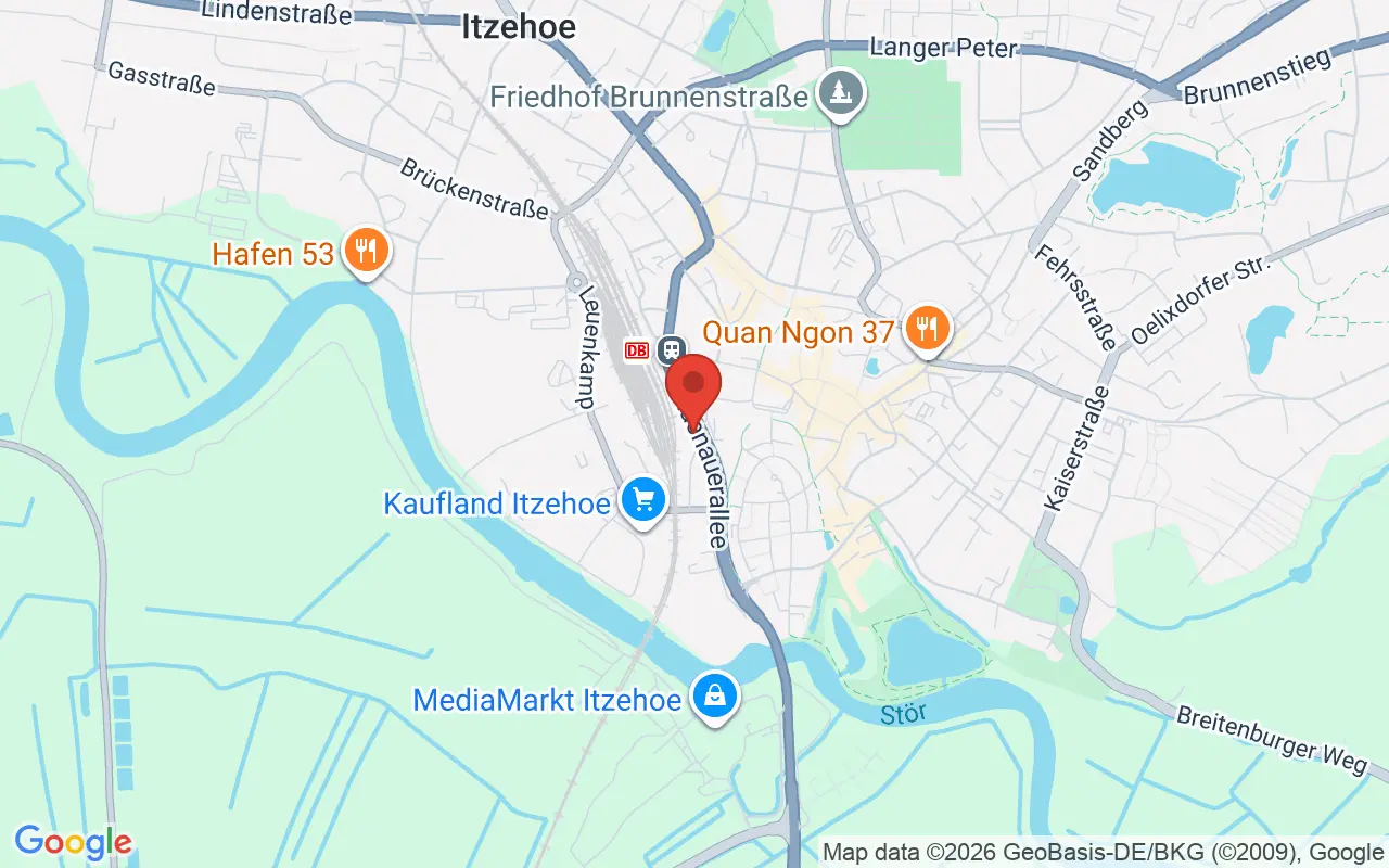 Zulassungsstelle Itzehoe auf der Karte