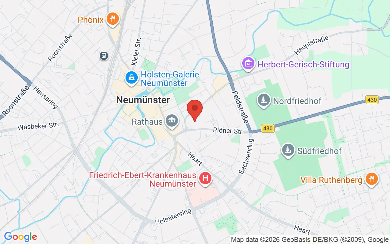 Zulassungsstelle Neumünster auf der Karte