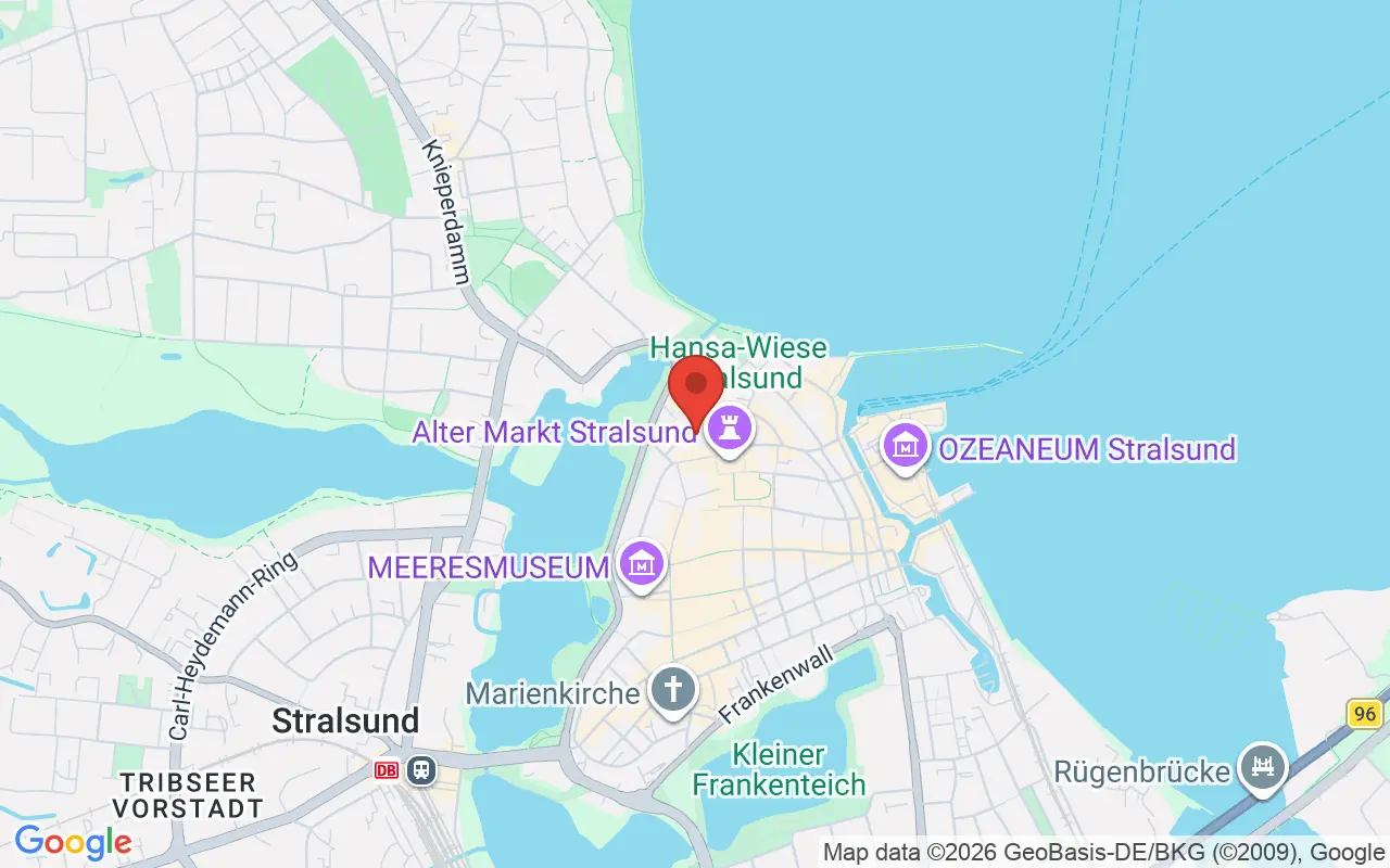 Zulassungsstelle Stralsund auf der Karte