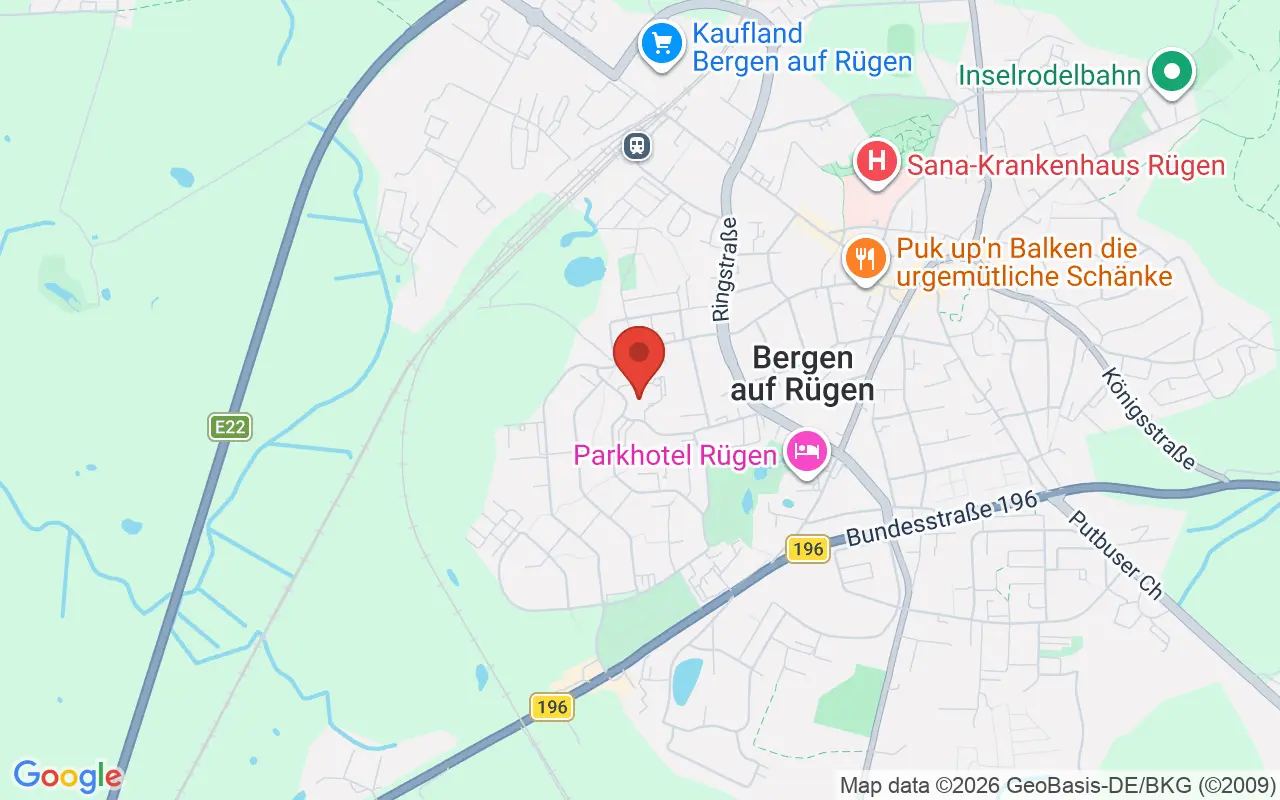 Zulassungsstelle Bergen auf der Karte