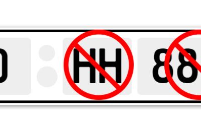 Verbotene Kennzeichen: Welche Kombinationen sind in Deutschland verboten?